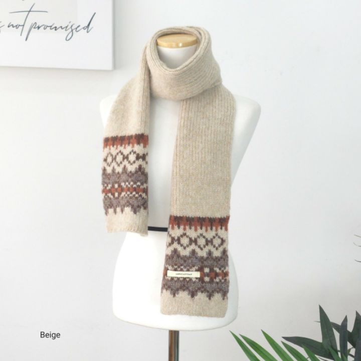 EBADA東大門㊣實拍女裝新品休閑時尚推薦熱賣25秋冬圍巾披肩EBADA圍巾/披肩圖色6