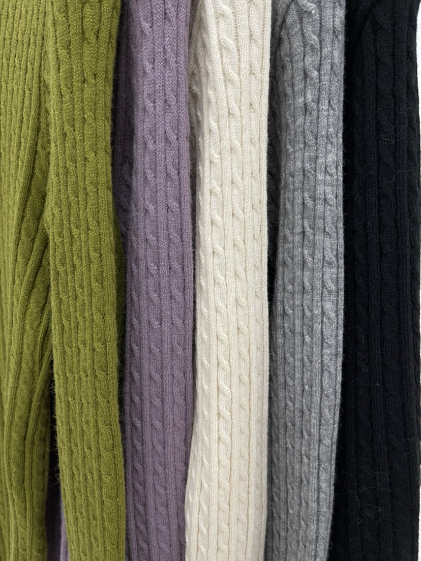 REIZ韓國代購㊣女裝新品時尚推薦熱賣休閑人氣針織衫麻花針織REIZ針織衫