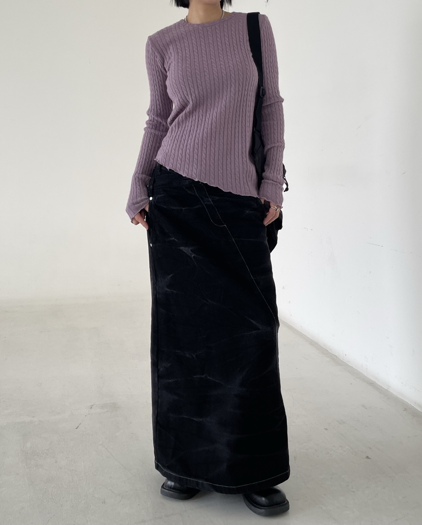 REIZ韓國代購㊣女裝新品時尚推薦熱賣休閑人氣針織衫麻花針織REIZ針織衫