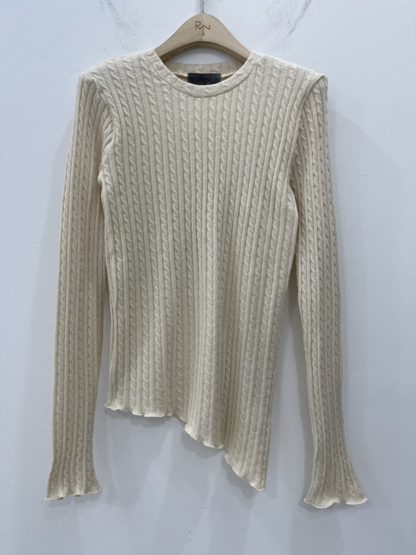 REIZ韓國代購㊣女裝新品時尚推薦熱賣休閑人氣針織衫麻花針織REIZ針織衫圖色3