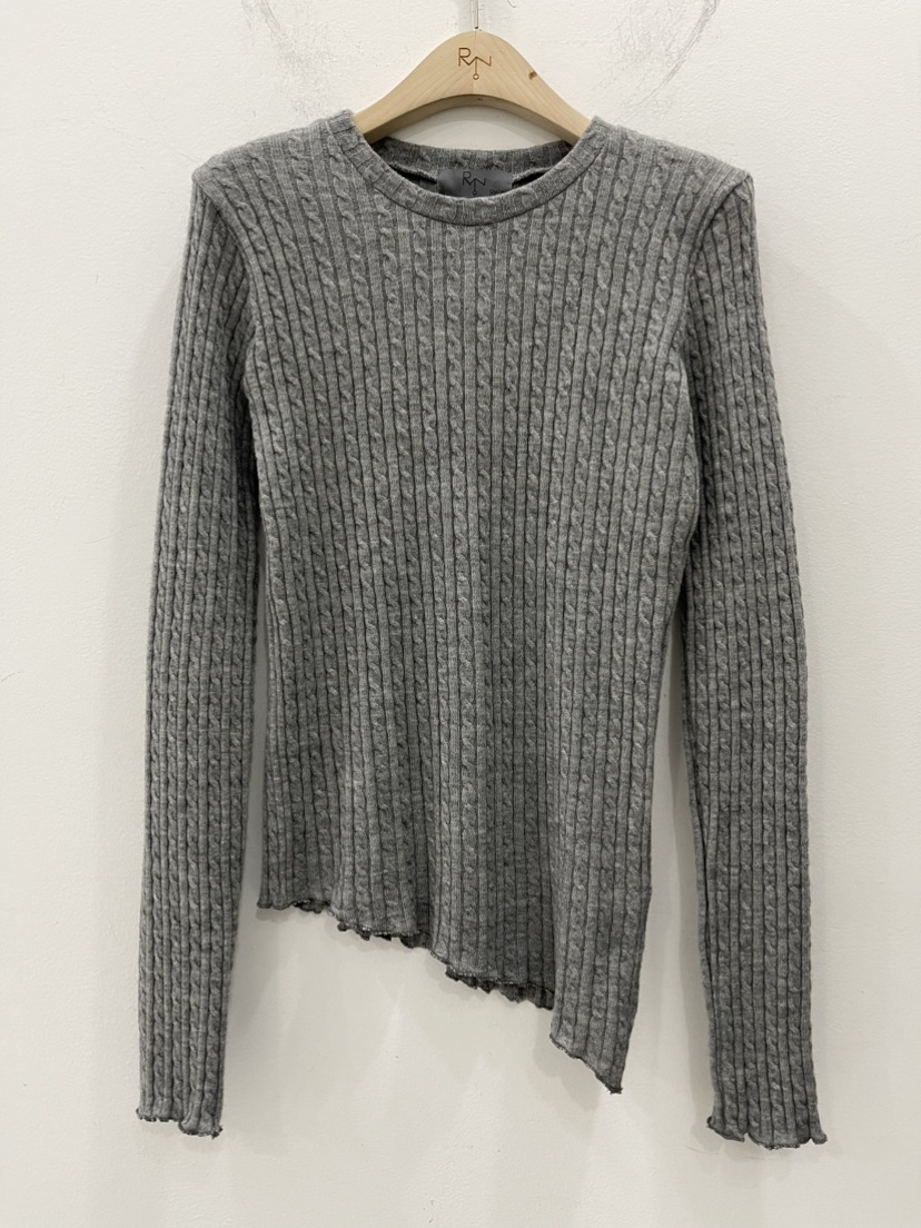 REIZ韓國代購㊣女裝新品時尚推薦熱賣休閑人氣針織衫麻花針織REIZ針織衫圖色4