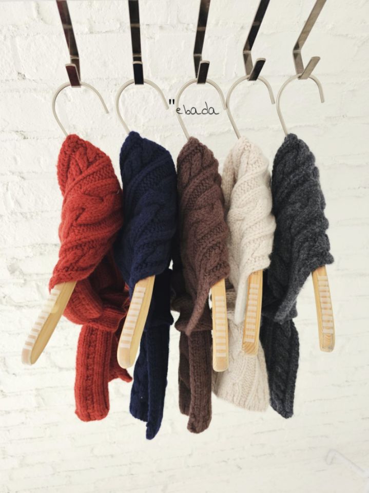 EBADA東大門㊣代購女士新品職業推薦25秋冬人氣時尚圍巾披肩EBADA圍巾/披肩