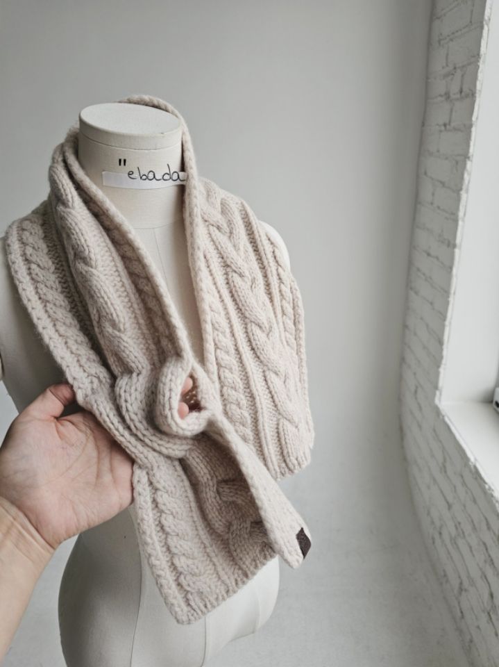 EBADA東大門㊣代購女士新品職業推薦25秋冬人氣時尚圍巾披肩EBADA圍巾/披肩