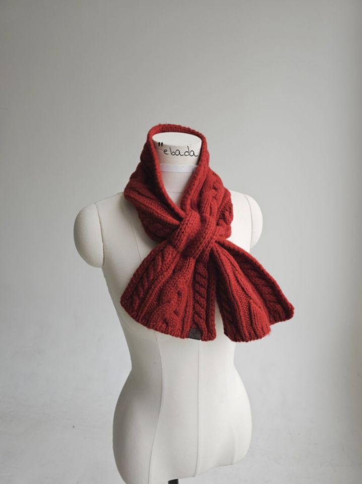 EBADA東大門㊣代購女士新品職業推薦25秋冬人氣時尚圍巾披肩EBADA圍巾/披肩圖色4