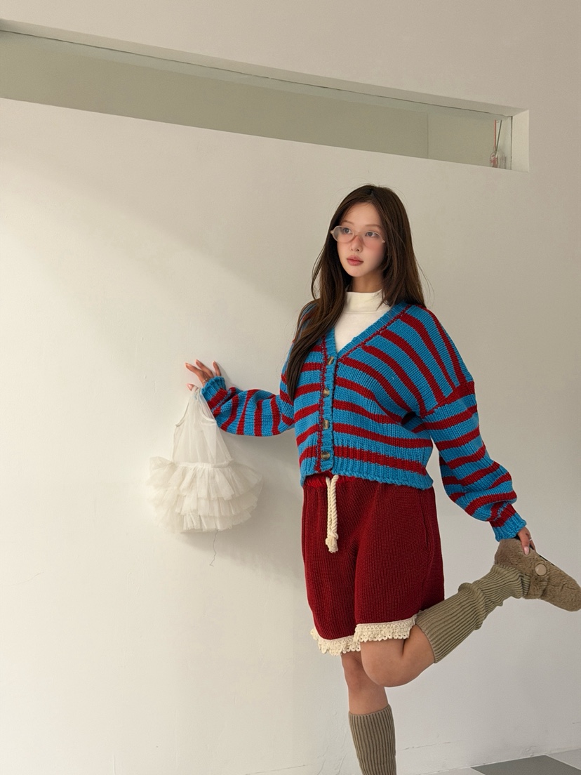 MAISONDEGLORY東大門㊣直郵女裝新品休閑針織衫不含內搭開衫MAISON DE GLORY針織衫