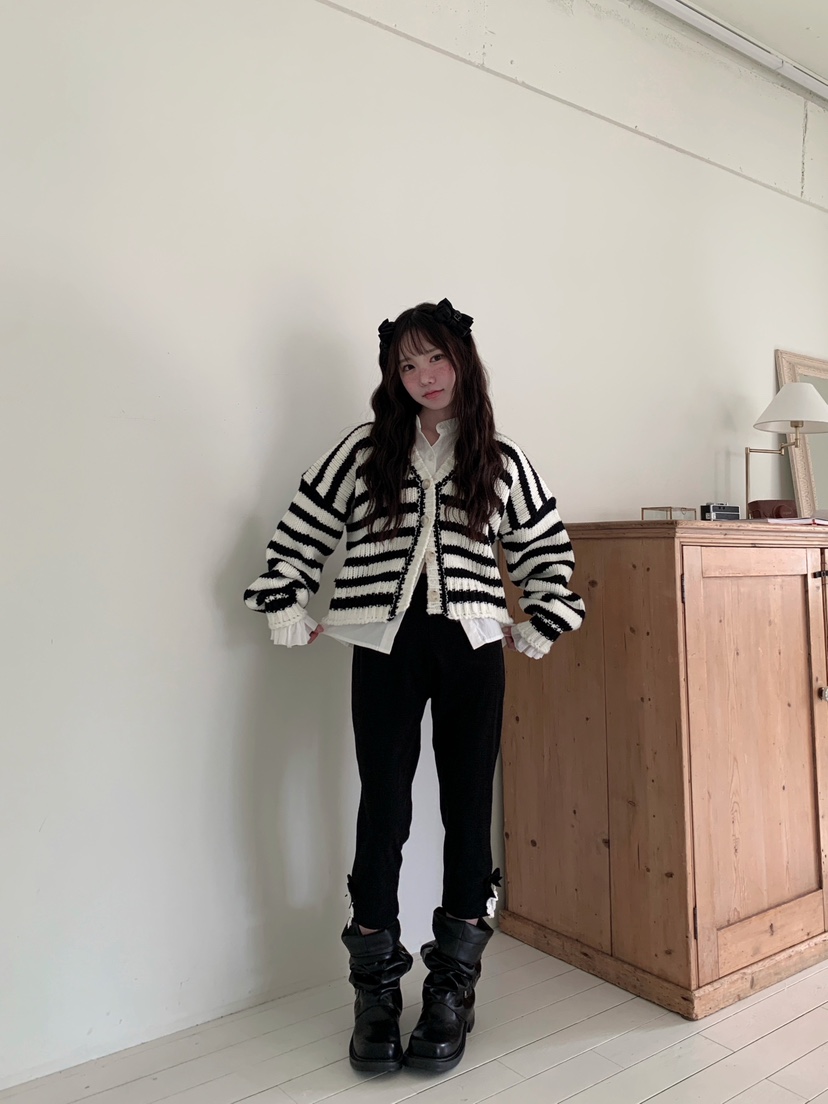 MAISONDEGLORY東大門㊣直郵女裝新品休閑針織衫不含內搭開衫MAISON DE GLORY針織衫