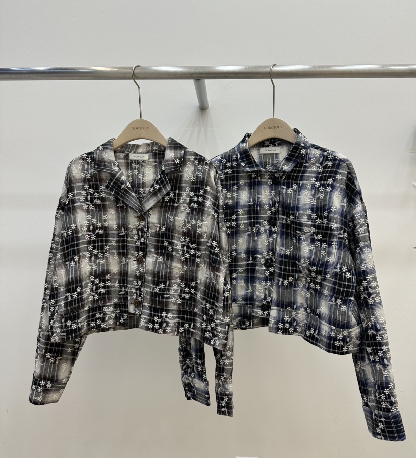 GORGEOUS東大門㊣代購女裝新品人氣25秋冬休閑真品襯衫蕾絲衫GORGEOUS襯衫/蕾絲衫