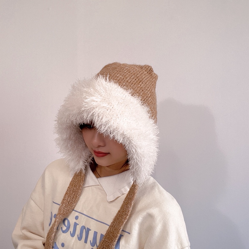 LOVELY HAT韓國代購㊣女士新款時尚25秋冬休閑人氣推薦帽子LOVELY HAT帽子圖色2