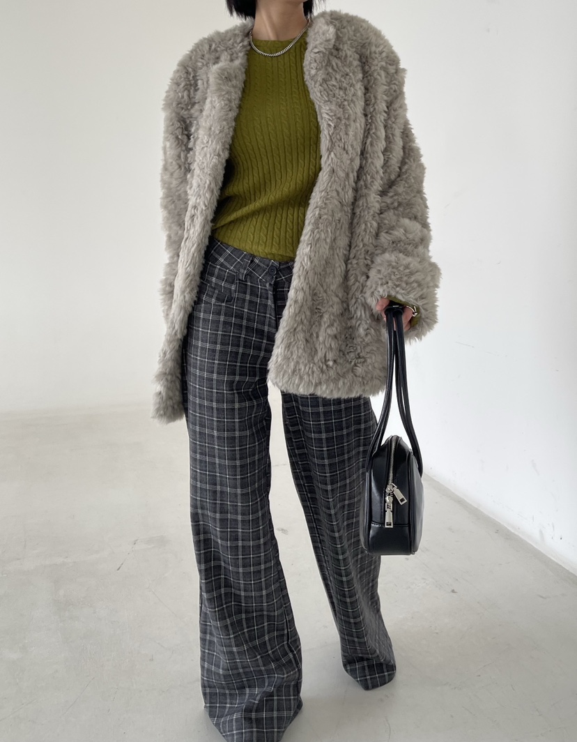 REIZ韓國代購㊣女士新品休閑熱賣真品時尚25秋冬職業短款大衣REIZ短款大衣