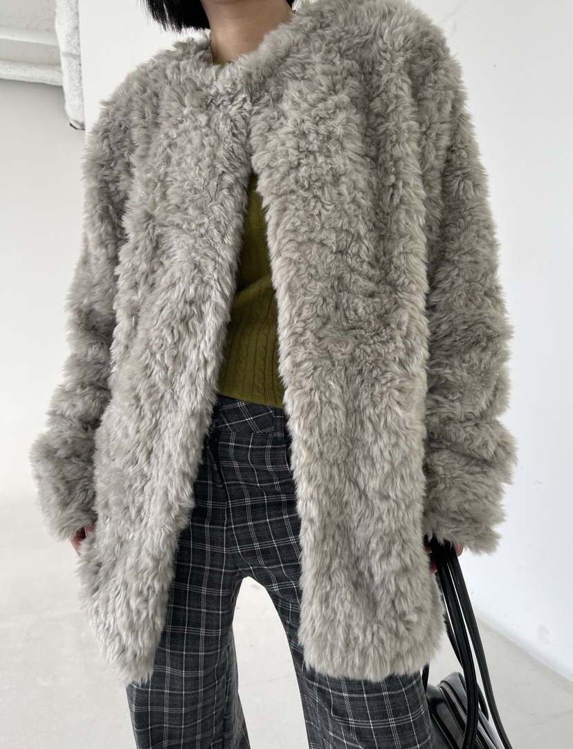 REIZ韓國代購㊣女士新品休閑熱賣真品時尚25秋冬職業短款大衣REIZ短款大衣