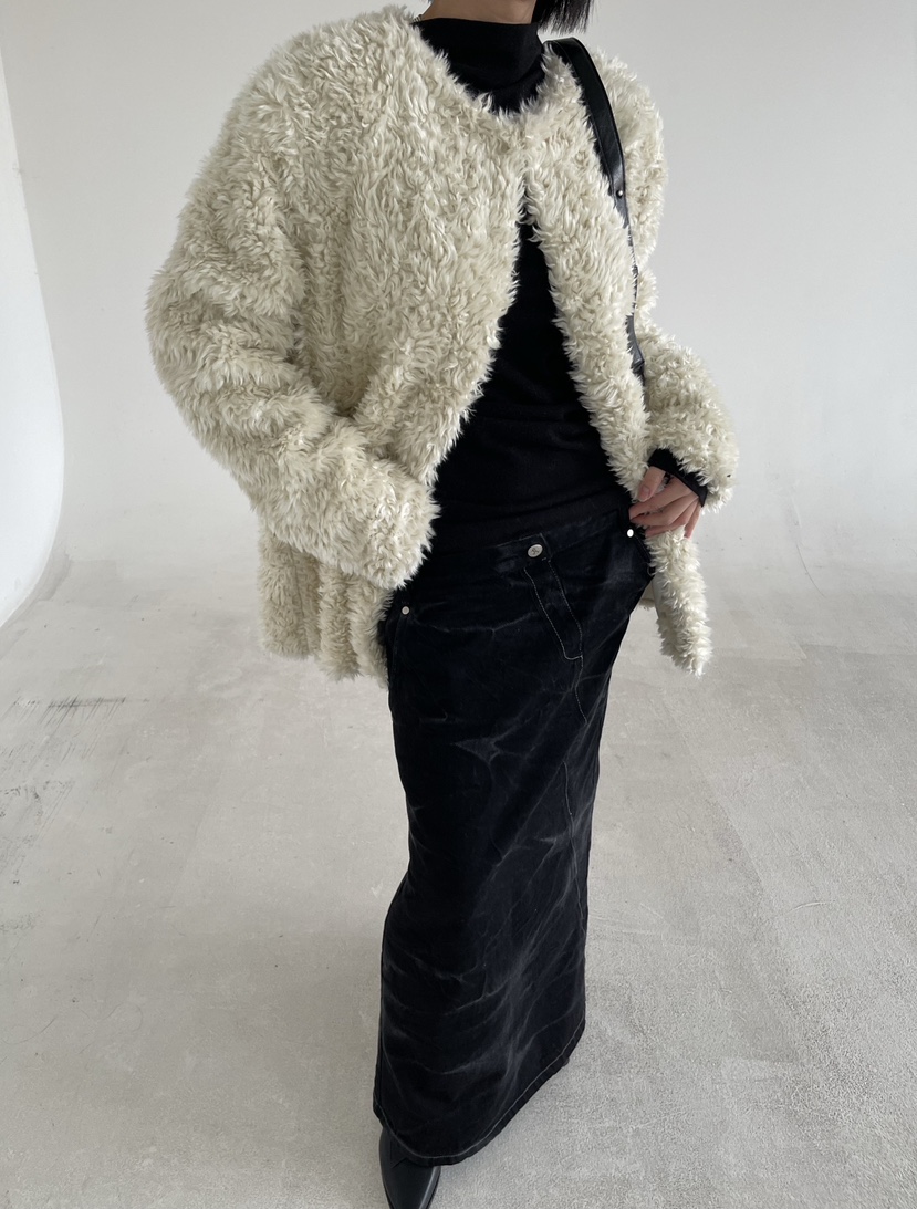 REIZ韓國代購㊣女士新品休閑熱賣真品時尚25秋冬職業短款大衣REIZ短款大衣