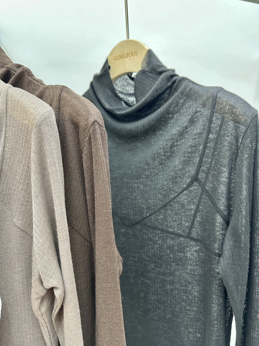 GORGEOUS韓國代購㊣女裝新品熱賣真品休閑25秋冬職業長袖T恤GORGEOUS長袖T恤