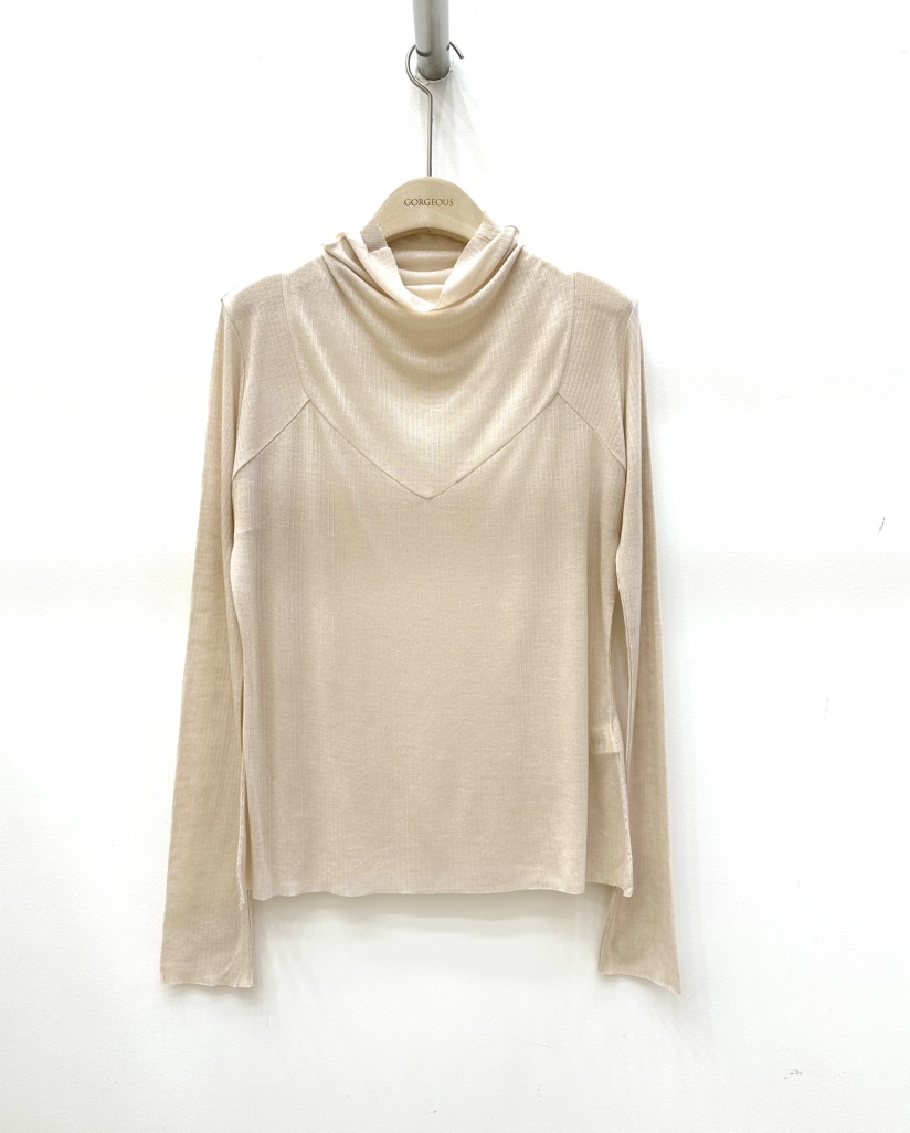 GORGEOUS韓國代購㊣女裝新品熱賣真品休閑25秋冬職業長袖T恤GORGEOUS長袖T恤圖色2