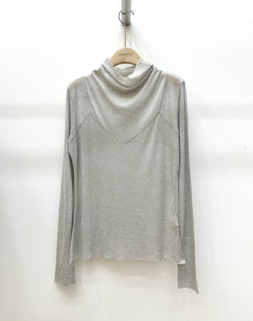 GORGEOUS韓國代購㊣女裝新品熱賣真品休閑25秋冬職業長袖T恤GORGEOUS長袖T恤圖色4