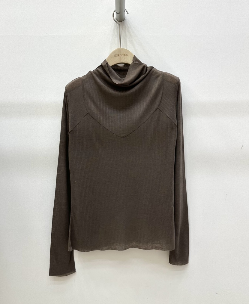 GORGEOUS韓國代購㊣女裝新品熱賣真品休閑25秋冬職業長袖T恤GORGEOUS長袖T恤圖色6