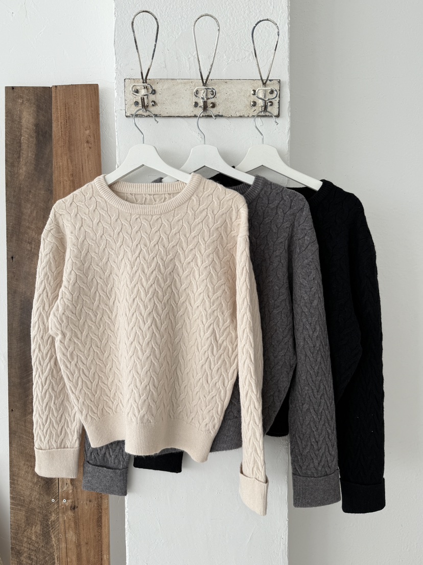 EOMPIT東大門㊣代購女裝新款25秋冬時尚職業真品休閑針織衫EOMPIT針織衫