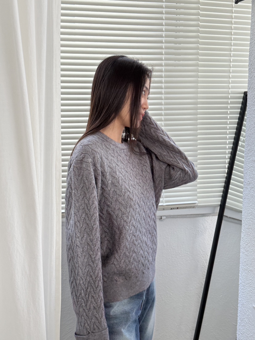 EOMPIT東大門㊣代購女裝新款25秋冬時尚職業真品休閑針織衫EOMPIT針織衫