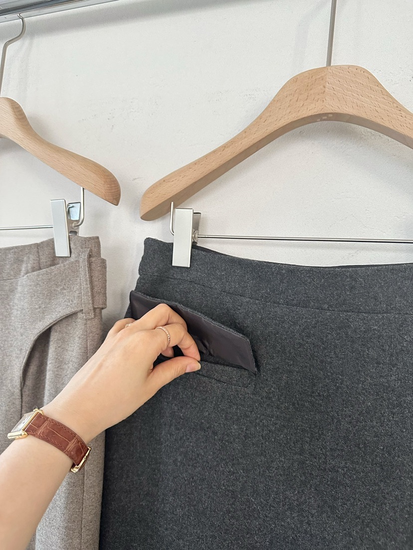 2ND GATE韓國直郵㊣女裝新品熱賣人氣時尚推薦職業長裙腰帶2ND GATE長裙