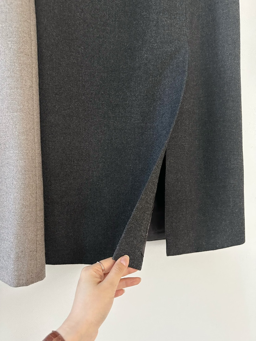 2ND GATE韓國直郵㊣女裝新品熱賣人氣時尚推薦職業長裙腰帶2ND GATE長裙