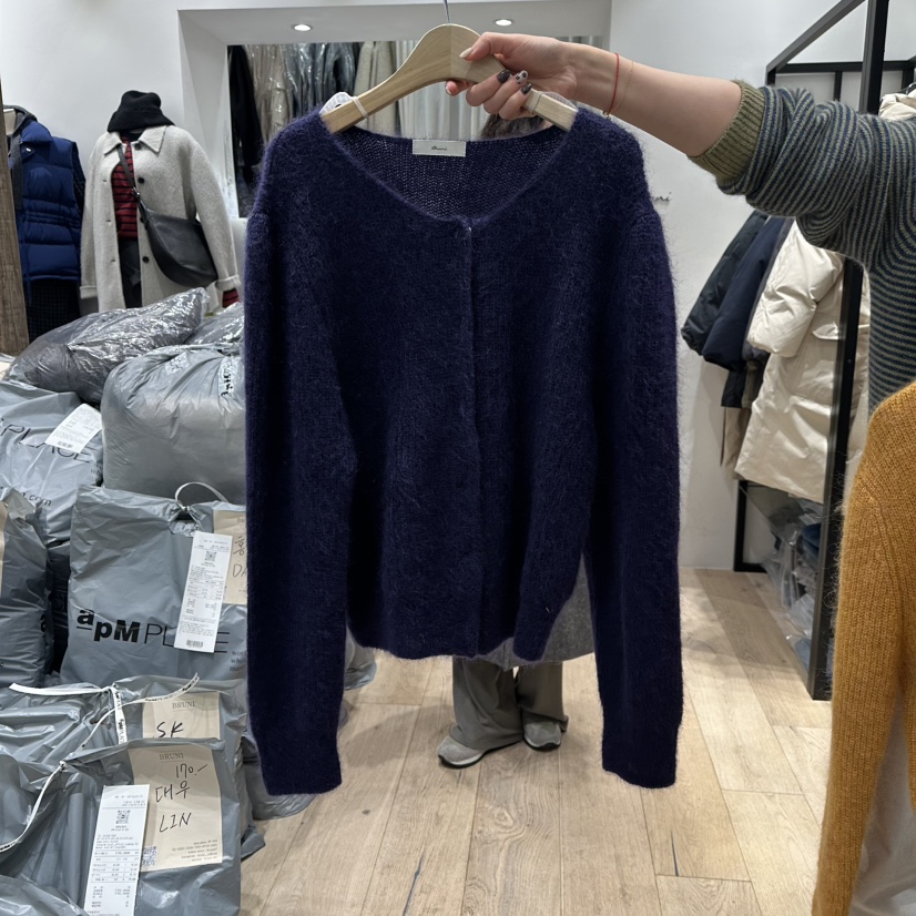 BRUNI/RICOTTA東大門㊣實拍女裝新品25秋冬休閑時尚針織衫BRUNI/RICOTTA針織衫圖色2