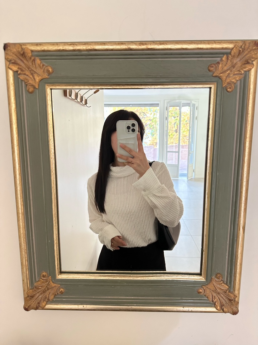 2ND GATE東大門㊣實拍女士新款休閑時尚25秋冬襯衫蕾絲衫天鵝絨2ND GATE襯衫/蕾絲衫