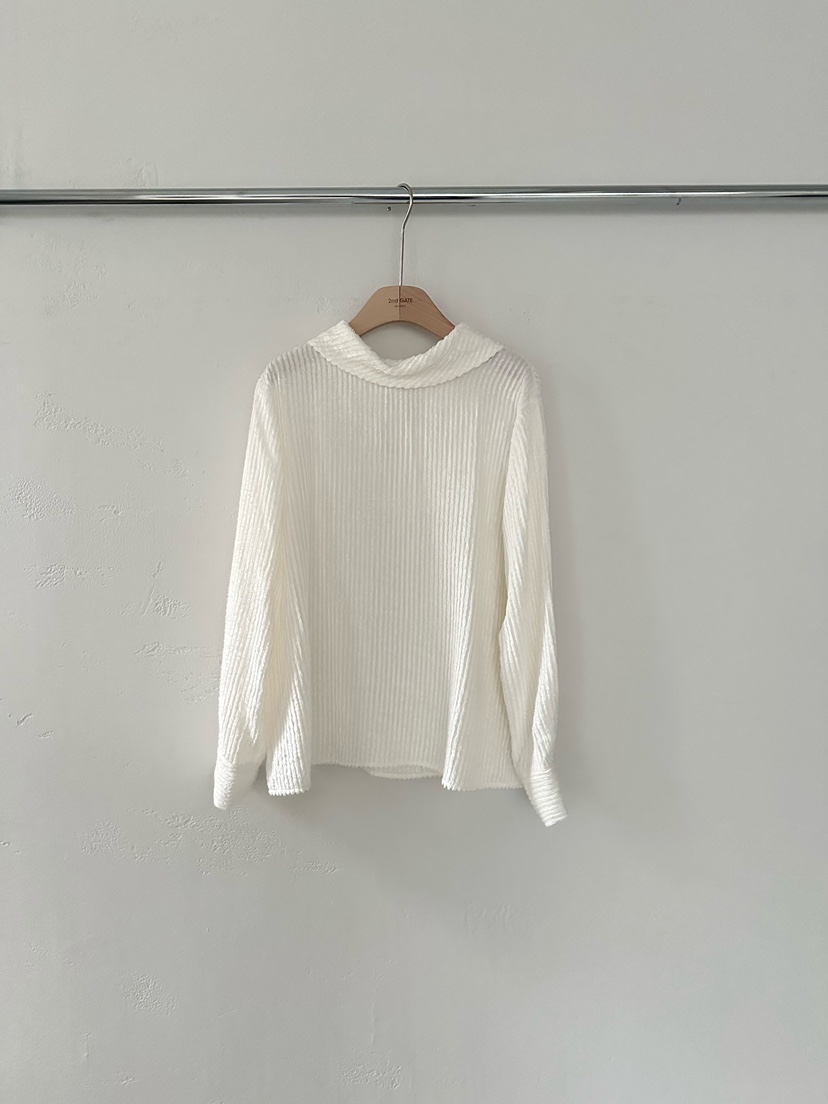 2ND GATE東大門㊣實拍女士新款休閑時尚25秋冬襯衫蕾絲衫天鵝絨2ND GATE襯衫/蕾絲衫圖色2