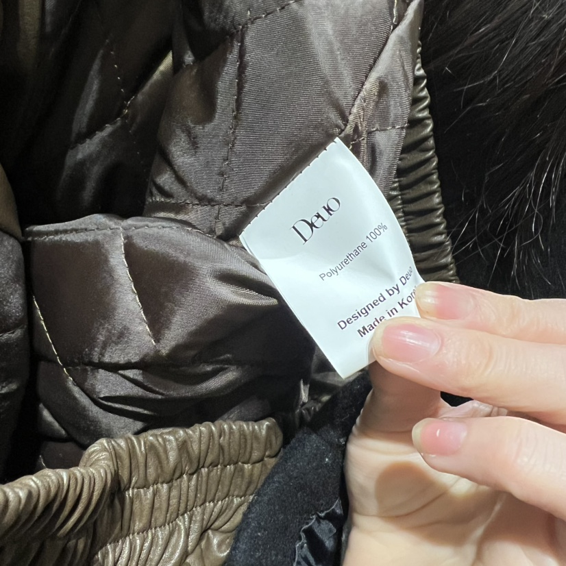 DEUO韓國直郵㊣女士新品推薦真品熱賣時尚休閑25秋冬夾克皮革DEUO夾克