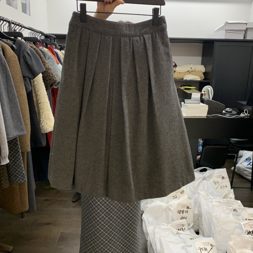 UNANSWERED-MYSTERY韓國直郵㊣女士新品真品職業半身裙中短裙UNANSWERED-MYSTERY半身裙/中短裙