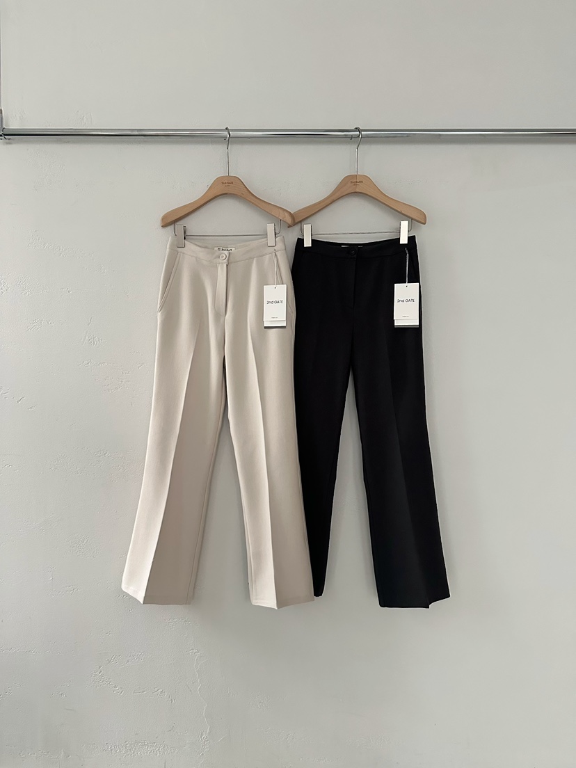 2ND GATE韓國代購㊣女裝新品真品熱賣休閑職業推薦休閑褲加絨2ND GATE休閑褲