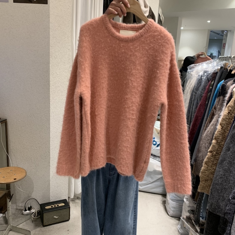 SSEMIENNE韓國直郵㊣女士新品25秋冬真品職業推薦時尚熱賣毛衣SSENIQUE毛衣圖色1