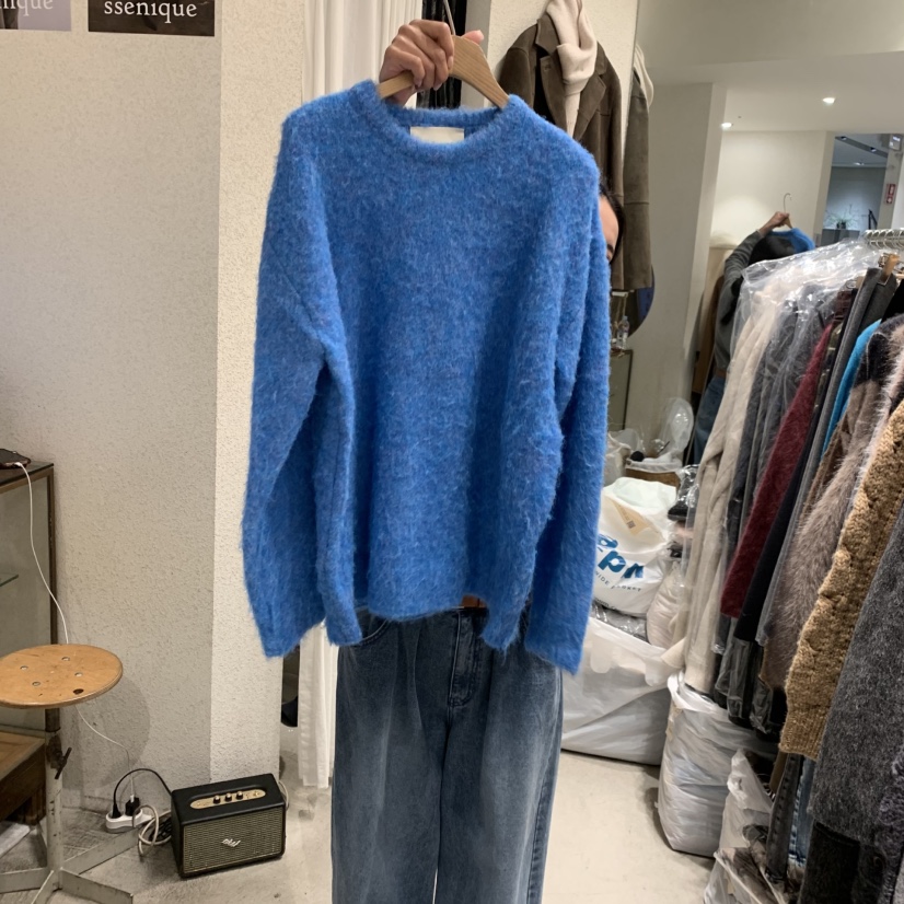 SSEMIENNE韓國直郵㊣女士新品25秋冬真品職業推薦時尚熱賣毛衣SSENIQUE毛衣圖色2