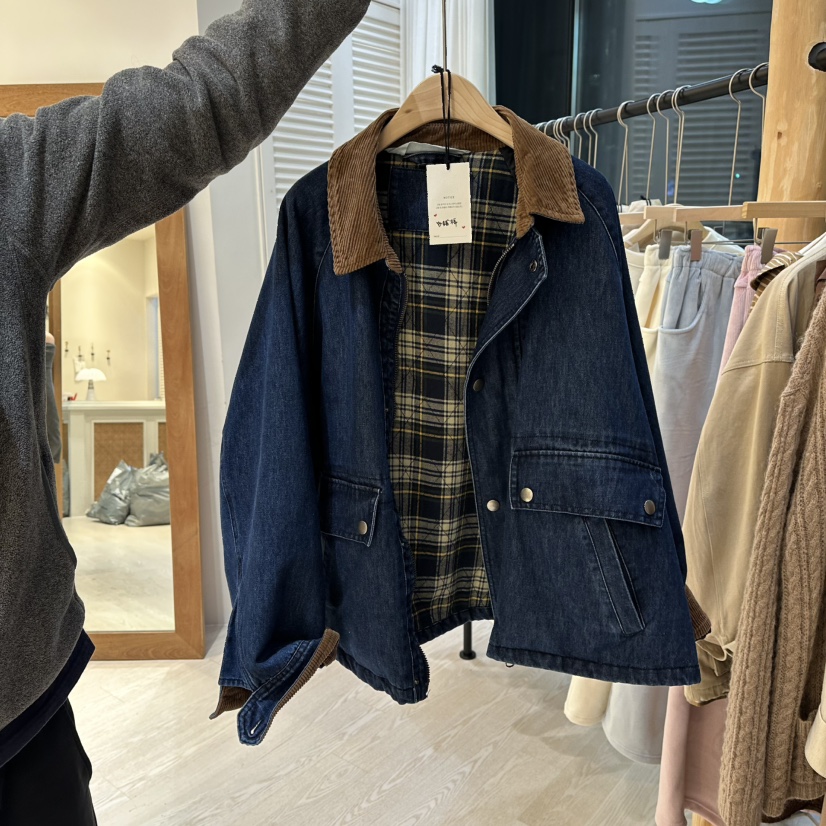 COPINER東大門㊣實拍女裝新款25秋冬休閑職業時尚推薦人氣夾克COPINER夾克圖色1