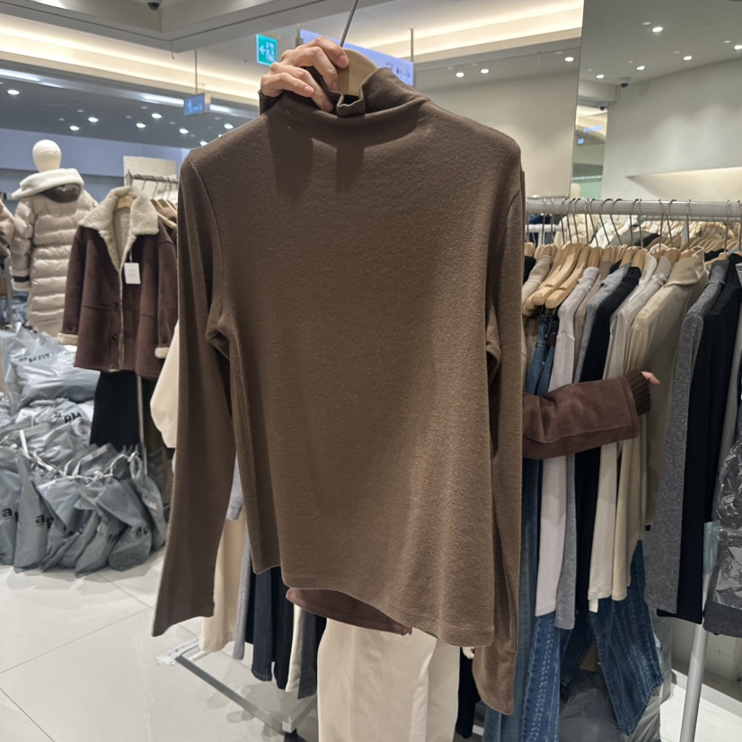 BLUEI-D東大門㊣代購女士新品熱賣職業休閑時尚推薦長袖T恤Blue i-d/N SHARP長袖T恤圖色4