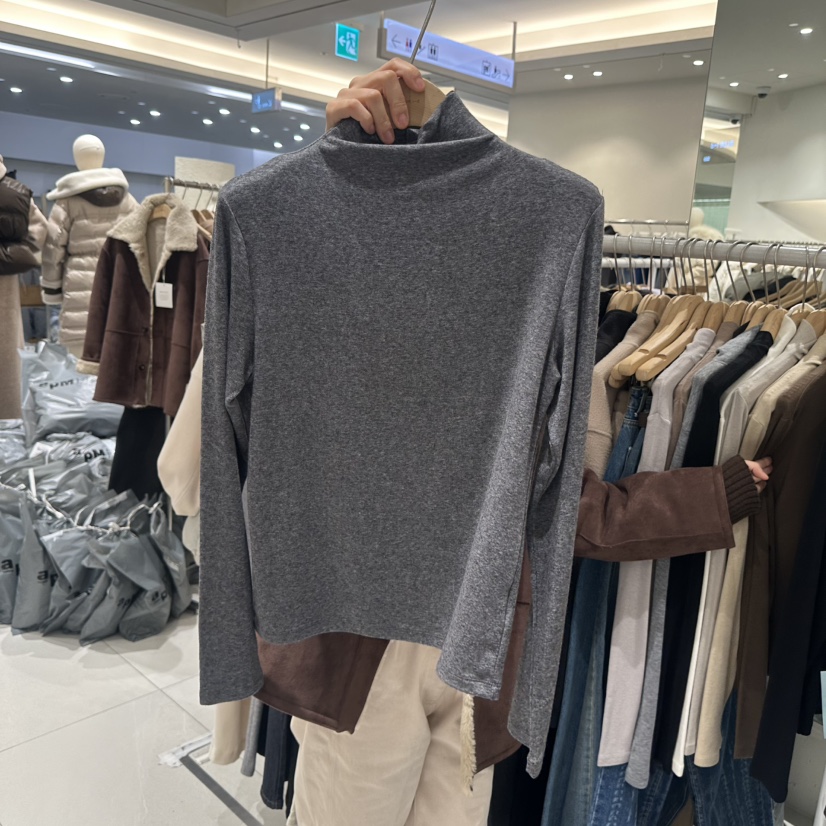 BLUEI-D東大門㊣代購女士新品熱賣職業休閑時尚推薦長袖T恤Blue i-d/N SHARP長袖T恤圖色6