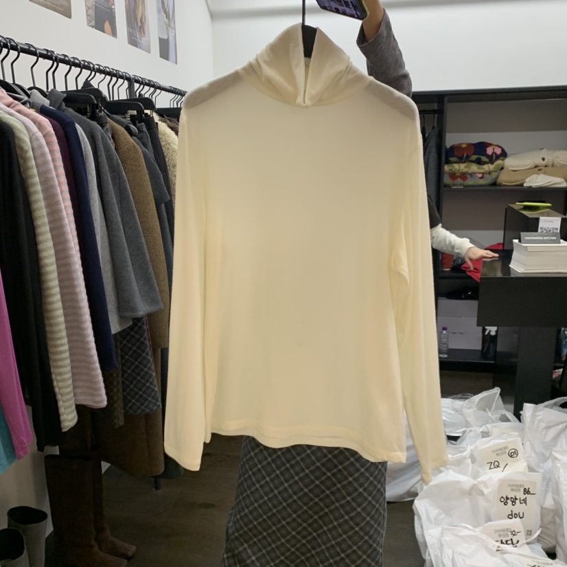 UNANSWERED-MYSTERY韓國直郵㊣女裝新品25秋冬熱賣長袖T恤UNANSWERED-MYSTERY長袖T恤圖色3