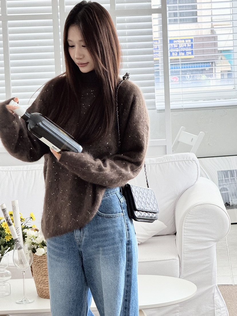 BUTTER-P韓國代購㊣女士新款真品熱賣人氣職業推薦休閑針織衫BUTTER-P針織衫