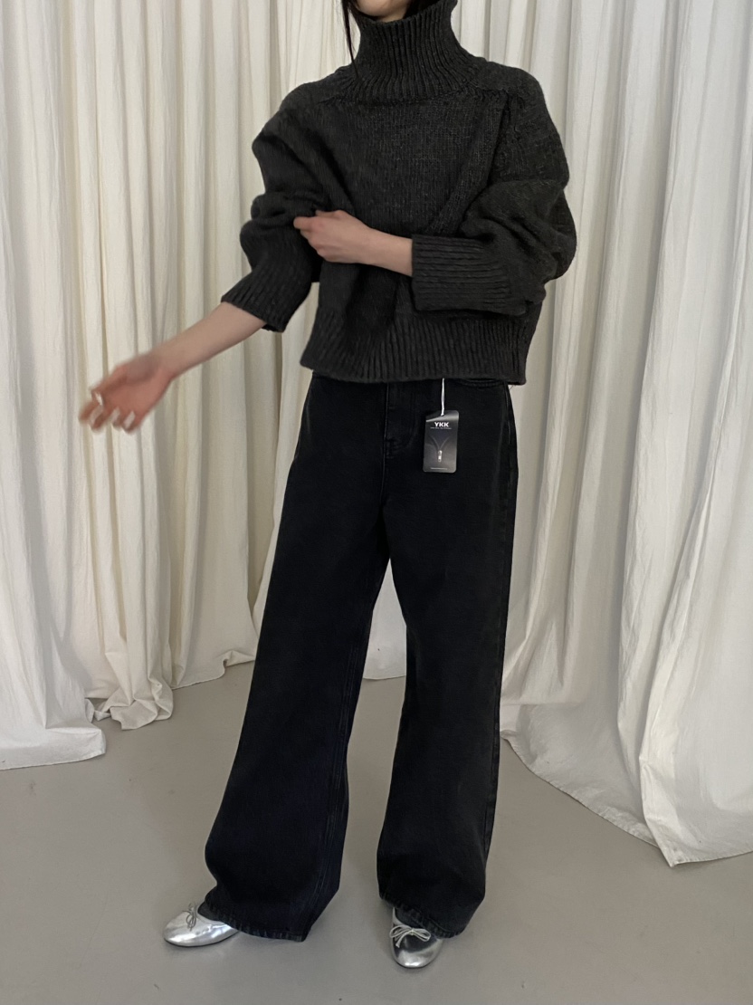 MOVENNE東大門㊣代購女士新款職業時尚真品人氣休閑牛仔褲羊毛MOVENNE牛仔褲