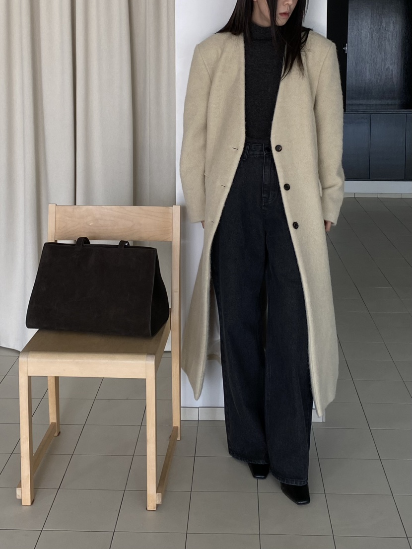 MOVENNE東大門㊣代購女士新款職業時尚真品人氣休閑牛仔褲羊毛MOVENNE牛仔褲