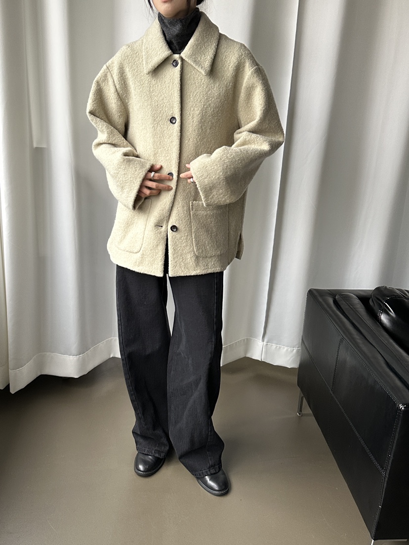 MOVENNE東大門㊣代購女士新款職業時尚真品人氣休閑牛仔褲羊毛MOVENNE牛仔褲