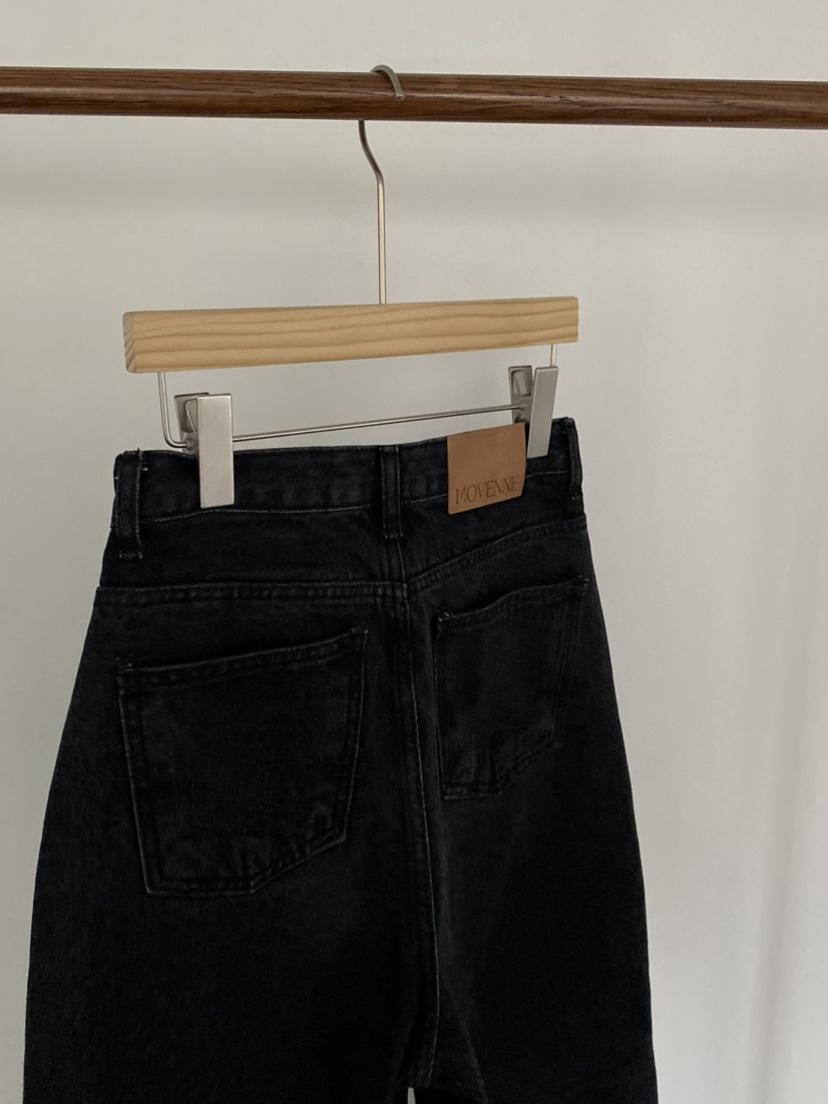 MOVENNE東大門㊣代購女士新款職業時尚真品人氣休閑牛仔褲羊毛MOVENNE牛仔褲