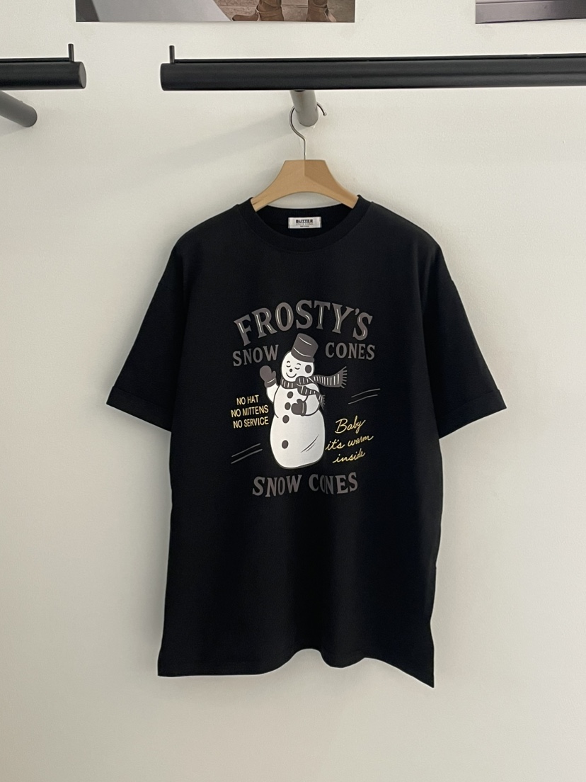 BUTTER-P韓國直郵㊣女士新品職業人氣時尚熱賣真品推薦T恤BUTTER-PT恤圖色3