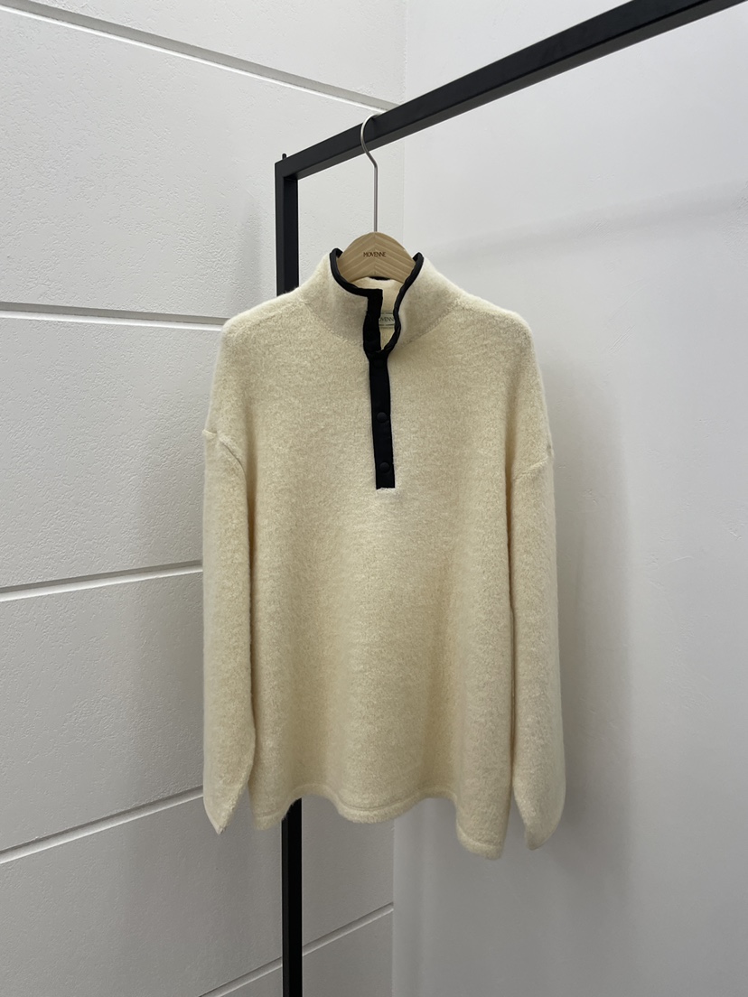 MOVENNE東大門㊣直郵女裝新款熱賣25秋冬時尚真品人氣休閑衛衣MOVENNE衛衣圖色1