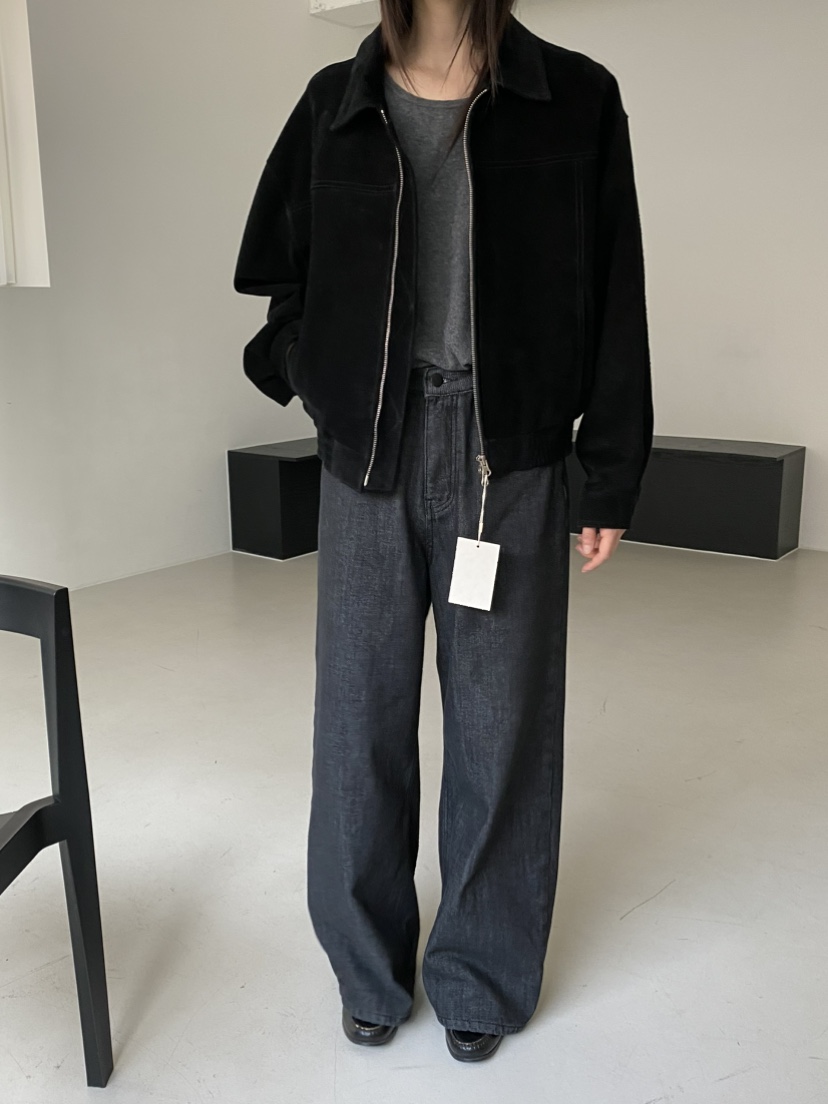 MOVENNE韓國直郵㊣女裝新品人氣時尚熱賣真品推薦25秋冬牛仔褲MOVENNE牛仔褲