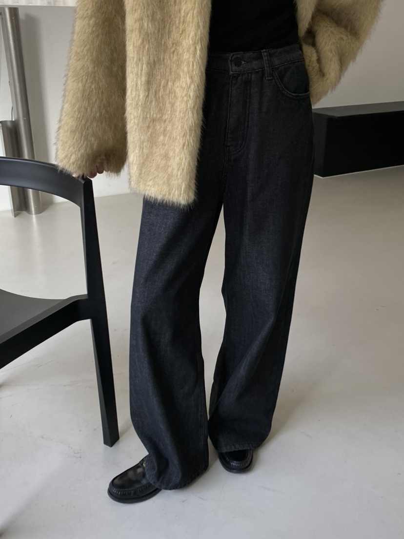 MOVENNE韓國直郵㊣女裝新品人氣時尚熱賣真品推薦25秋冬牛仔褲MOVENNE牛仔褲