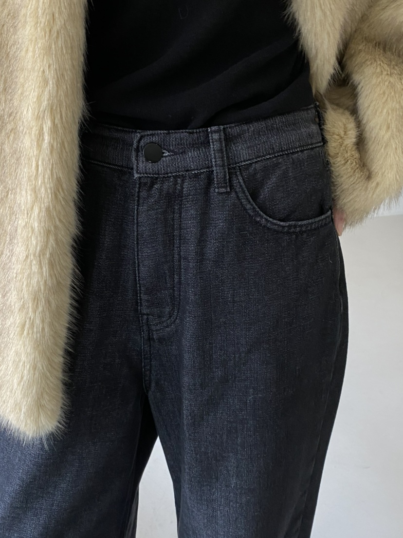 MOVENNE韓國直郵㊣女裝新品人氣時尚熱賣真品推薦25秋冬牛仔褲MOVENNE牛仔褲