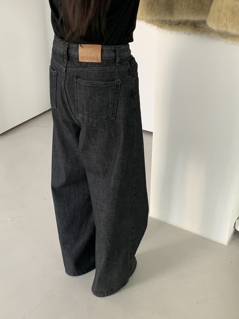 MOVENNE韓國直郵㊣女裝新品人氣時尚熱賣真品推薦25秋冬牛仔褲MOVENNE牛仔褲