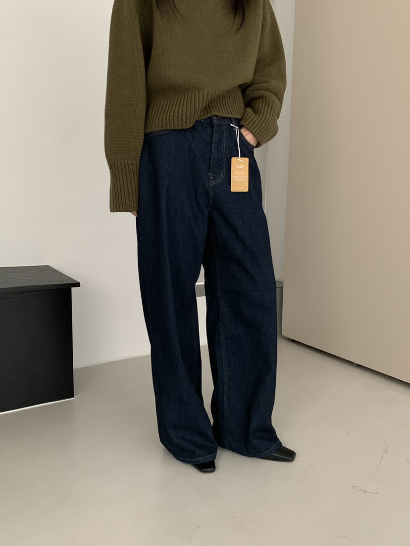 MOVENNE韓國直郵㊣女裝新品人氣時尚熱賣真品推薦25秋冬牛仔褲MOVENNE牛仔褲