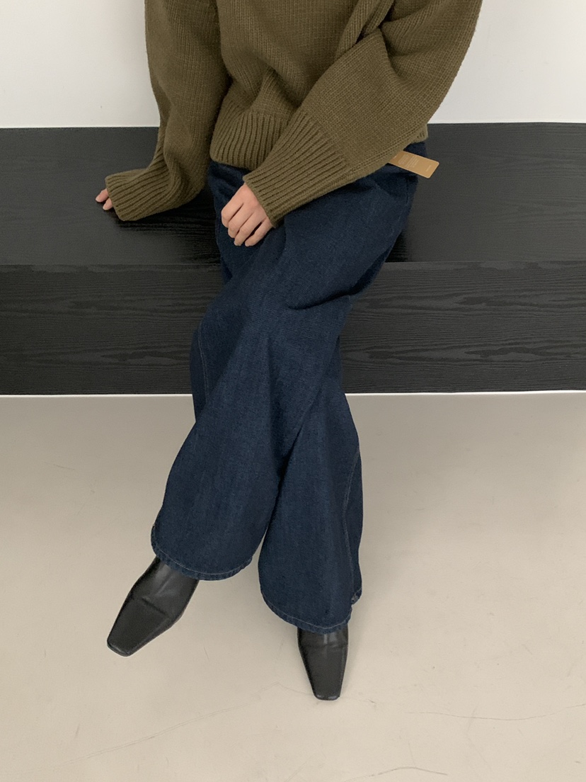 MOVENNE韓國直郵㊣女裝新品人氣時尚熱賣真品推薦25秋冬牛仔褲MOVENNE牛仔褲