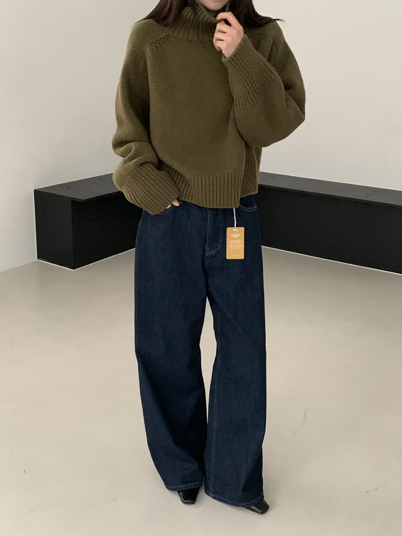 MOVENNE韓國直郵㊣女裝新品人氣時尚熱賣真品推薦25秋冬牛仔褲MOVENNE牛仔褲