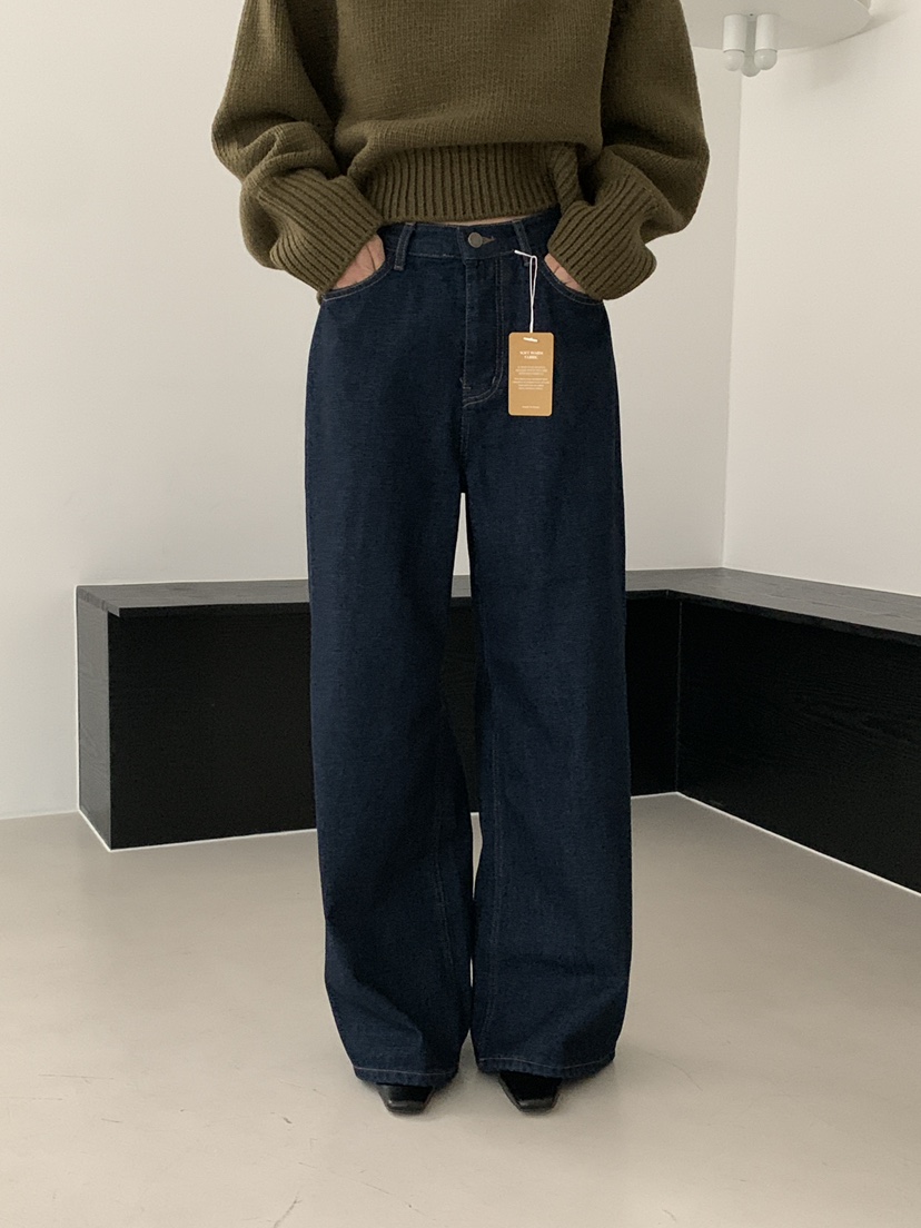 MOVENNE韓國直郵㊣女裝新品人氣時尚熱賣真品推薦25秋冬牛仔褲MOVENNE牛仔褲